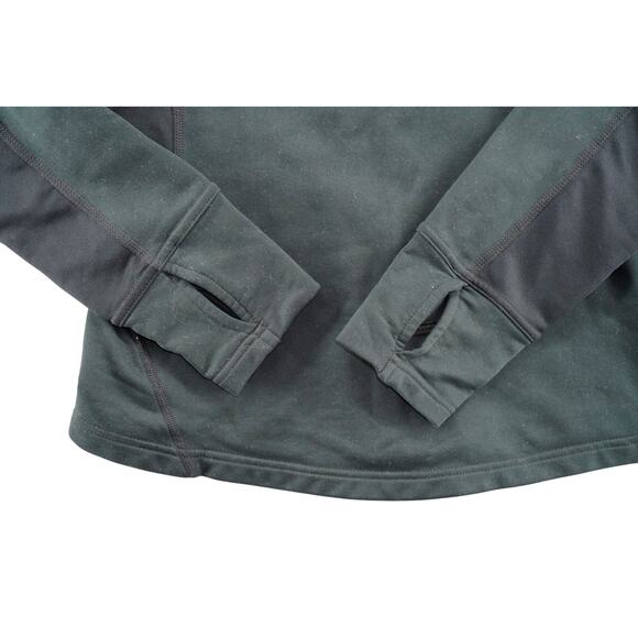 Nike Fit Dry Black Full Zip Running Jacket Women’s M Thumbholes Performance - Picture 6 of 6